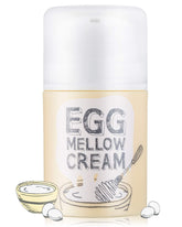 Too Cool For School Egg Mellow Cream jar closeup for rich hydration