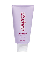 Topicals Slather exfoliating serum bottle for smooth, hydrated skin