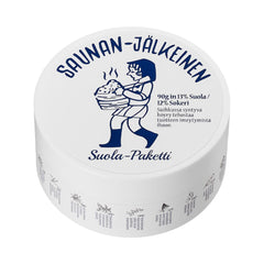 Torhop Saunan Heating Salt Mask packaging with spa vibes suggesting purifying cleanse.