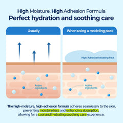 Torriden DIVE IN Modeling Mask with 5D Hyaluronic Acid for deep moisturization.