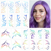 Tosstuki 20-piece kpop tattoos set for cosplay and fan events