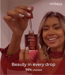 Face application of Totemica Jojoba Oil Glow Elixir for daily nourishment and radiance