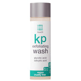 Touch KP exfoliating body wash foam for gentle cleansing and exfoliation
