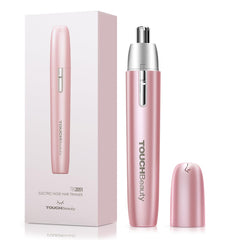 TOUCHBeauty women’s trimmer in pink showcases gentle trimming for sensitive skin.