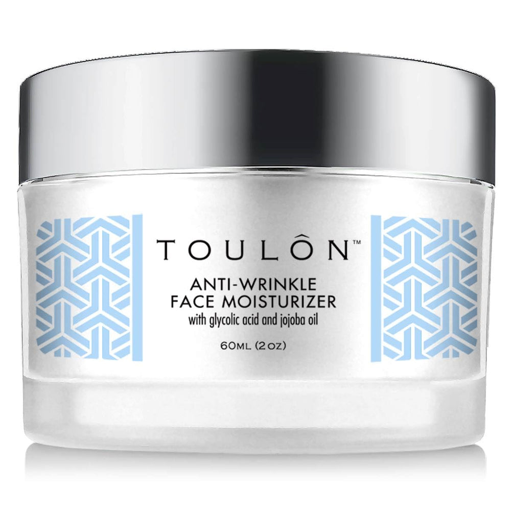 TOULON Glycolic Acid Cream 10% jar for daily exfoliation and hydration