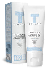 TOULON glycolic acid cleanser bottle showing gentle exfoliation for smoother skin.