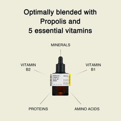 TOUN28 Propolis Vitamin C serum bottle with glow for a luminous complexion