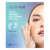 Toute Nuit dolphin-wrinkle-patches around mouth soothe smile lines overnight.