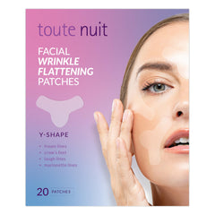 Toute Nuit wrinkle patches on the forehead smooths fine lines for a refreshed look
