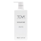 Tova-lotion-corps-velours-pompe, hydratation profonde pour peau douce et lisse.