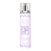Tova Nights bottle front view shows white lilies for an elegant evening scent.