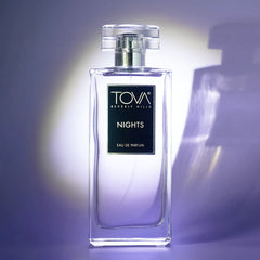 Tova Nights floral bouquet close-up capturing peony and jasmine for romance.