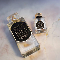 Tova Signature set packaging emphasizing USA-made cruelty-free status