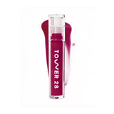 Tower 28 ShineOn Lip Jelly Wild packaging closeup highlighting vegan design for shoppers.