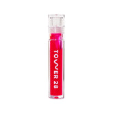 Tower 28 ShineOn Lip Jelly XOXO bottle shows a non-sticky, hydrating gloss.