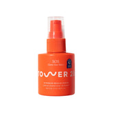 Tower 28 SOS Rescue Face Serum bottle pour highlights light, quick-absorb formula for sensitive skin.