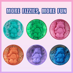 Townley Girl Care Bears bath bomb Wish Bear brings bright hues to bath time