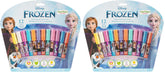 Townley Girl Disney Frozen lip gloss set front view, ideal for party favors and sparkly smiles.