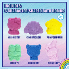 Townley Girl Keroppi bath bomb mold adds colorful fizz for play.