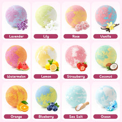 Toylink colorful bath bombs fizz and color water for a bubbly moment.