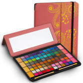 Toysical leather case 88-color eyeshadow palette with organized storage for beginners.