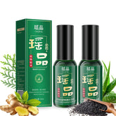 TQIUH anti-hair-loss solution bottle energizes scalp nourishment.