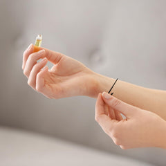 Tradeberry sampler vial image for women shows compact on-the-go fragrance.