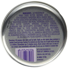 Applying Trader Joe's balm on hands for smooth moisture