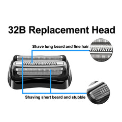 TRAH 32B Series 3 foil mesh detail highlights durable stainless steel construction