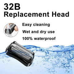 TRAH S3-compatible replacement heads fitting multiple Series 3 shavers