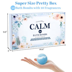 TranquilBliss Rose bath bomb showcases rose scent for a calming, spa-like soak.