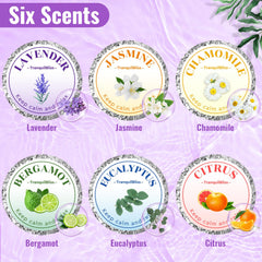 TranquilBliss bergamot shower steamer—uplifting aroma to refresh your shower.