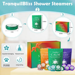TranquilBliss six-scent lineup showing variety for daily mood uplift.