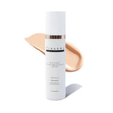 trauemy anti-aging tinted moisturizer bottle provides SPF 46 protection and radiant glow