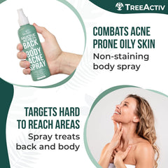 TreeActiv back application area spray helps treat shoulders and back efficiently.