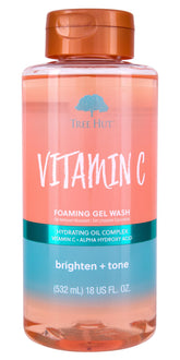 Tree Hut Vitamin C Foaming Gel Wash bottle ready for a refreshing cleanse
