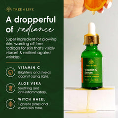 Tree of Life hyaluronic acid serum texture showcases deep hydration for plump skin.