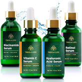 Tree of Life niacinamide serum bottle for refined pores and even tone.