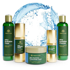 Tree of Life Ultra Hydration cleanser bottle for a refreshing cleanse with aloe and vitamin E.