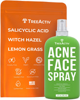 TreeActiv Acne Face Spray bottle for oil balance and refreshing skin