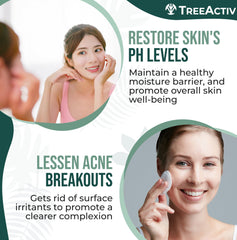 TreeActiv Balancing Herbal Toner witch-hazel focus for pore refinement naturally.