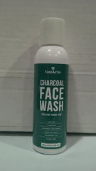 TreeActiv Charcoal Face Wash rich lather close-up for gentle cleansing
