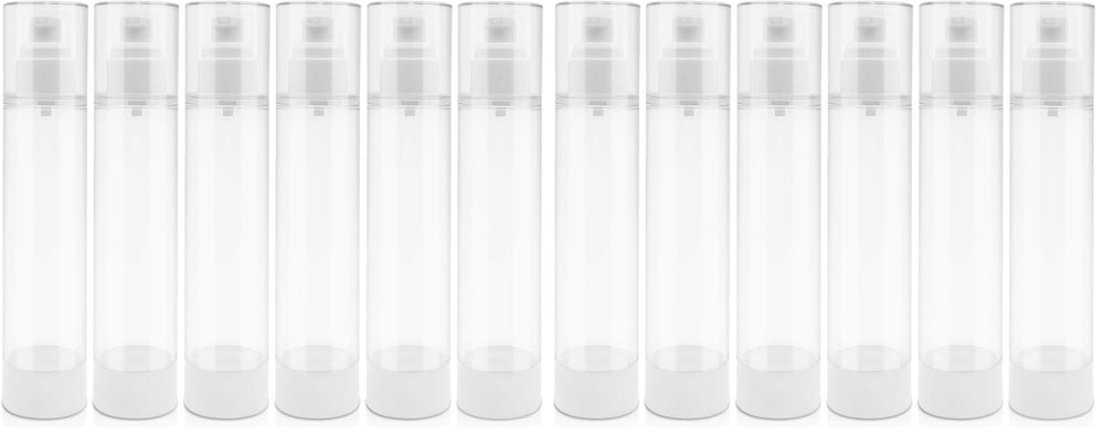 TrendBox 120ml airless travel bottle showing compact design and portability for skincare on the go.