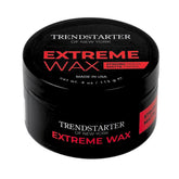 TRENDSTARTER Extreme Wax 4oz pack delivers strong hold with a matte finish.