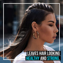 TRESemmé Anti-Breakage back-label shows vitamin B12 and proteins for stronger hair