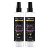 TRESemmé Keratin Repair Leave-In bottle shows sleek packaging for split end sealing.