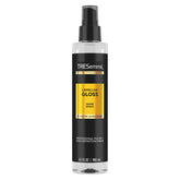 TRESemmé Lamellar Gloss Shine Spray bottle delivering salon-gloss finish.