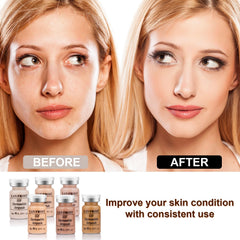 TRESSON BB Facial Glow foundation colors for even, natural-looking coverage.