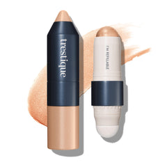 TRE'STIQUE Highlight Stick close-up showing natural glow for daily use