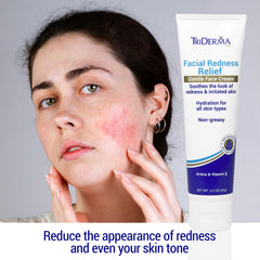 TriDerma application on hand demonstrates gentle daily use.